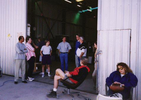 crew waiting